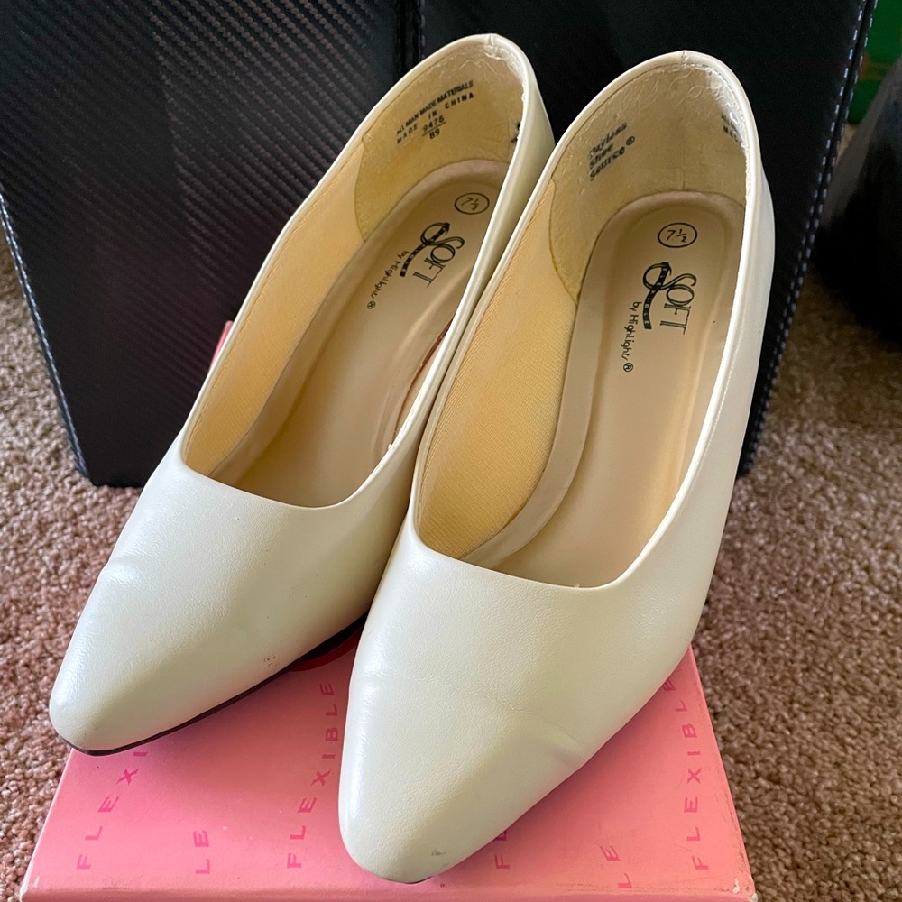 White heels